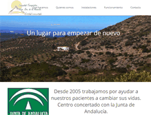 Tablet Screenshot of comunidadterapeutica.es